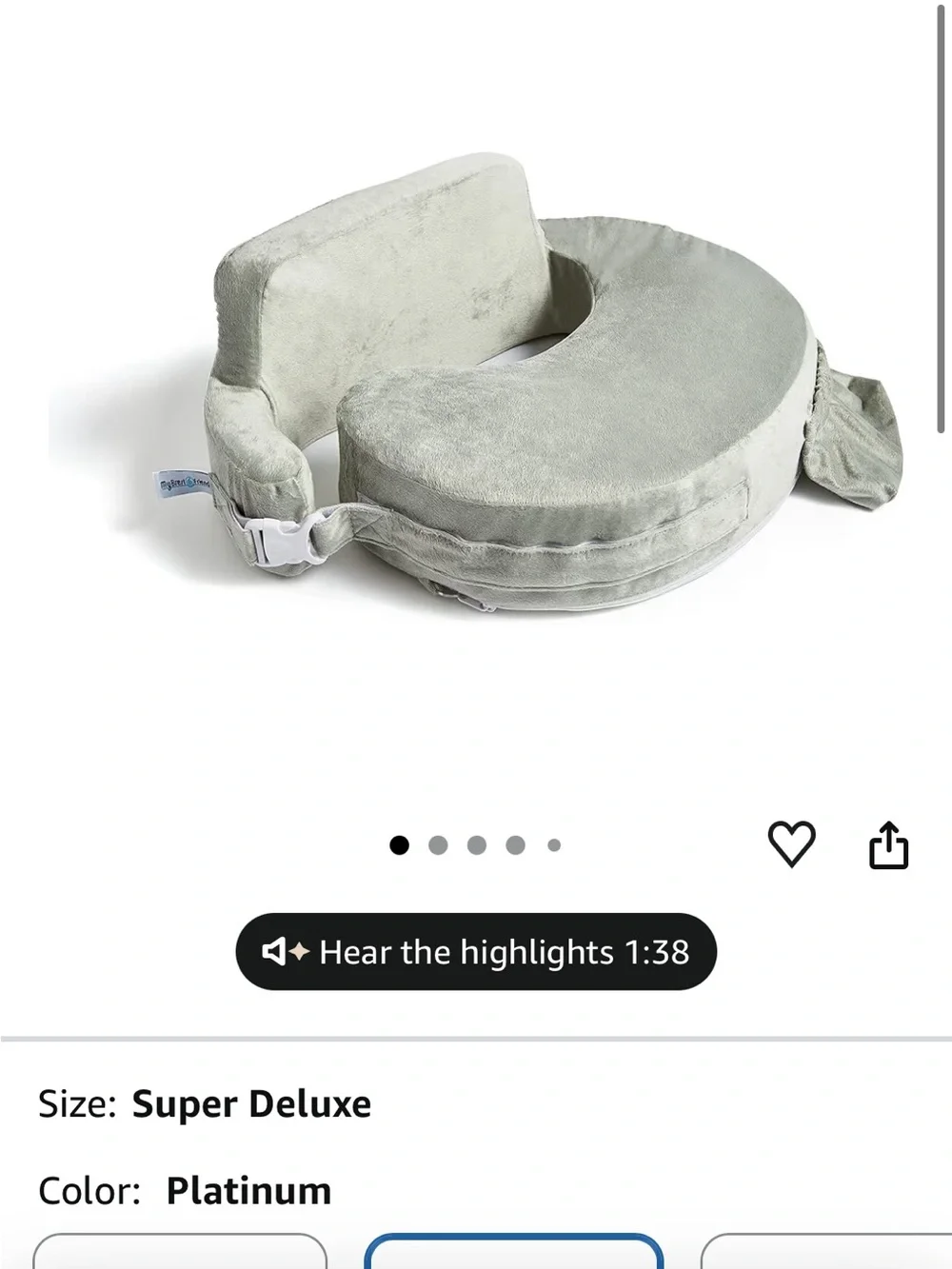 Nursing Pillow My breast Friend
